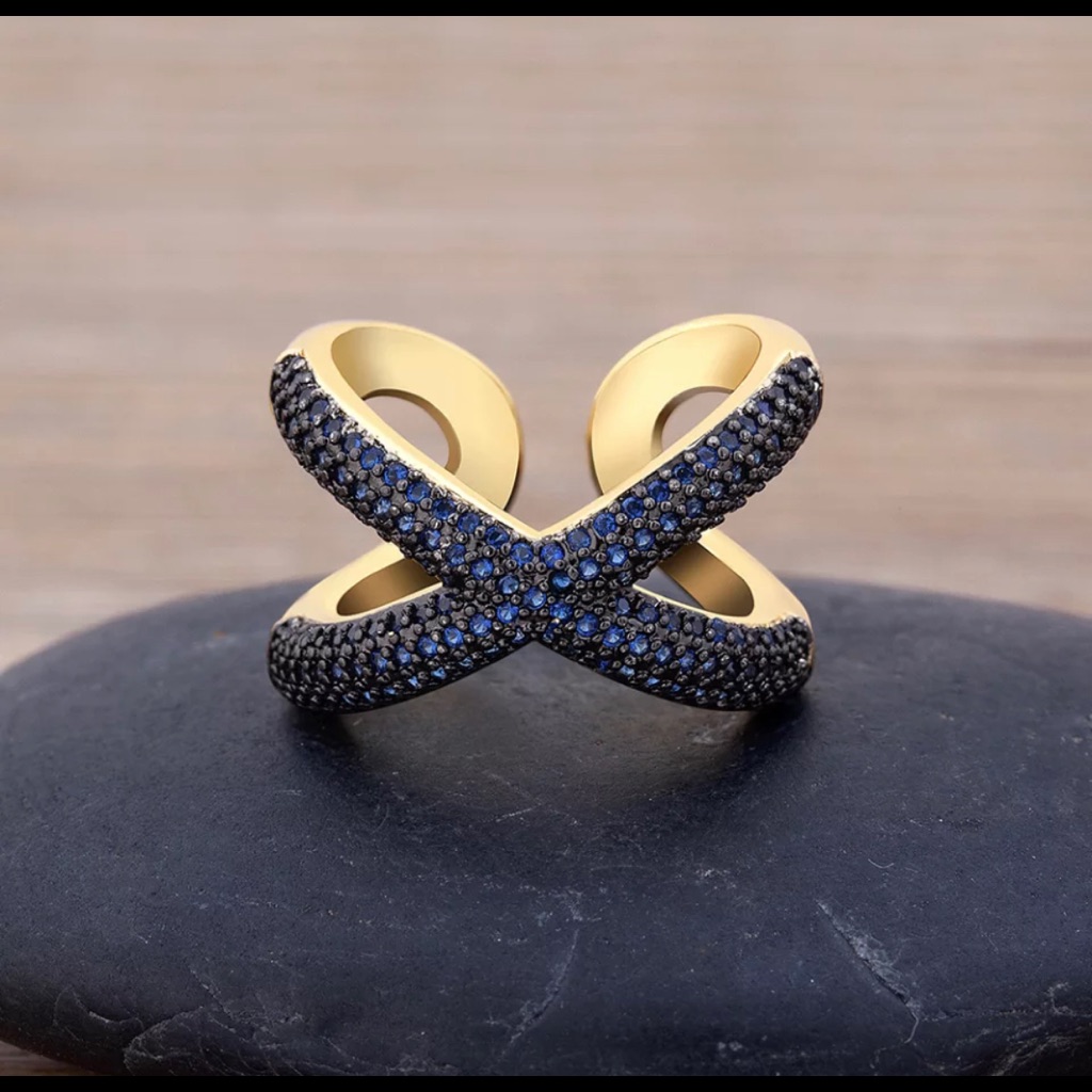Blue Gem Ring